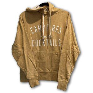 💛 Vintage Wash Hoodie // Campfires & Cocktails ~ Unisex S / NWT!